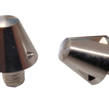 Art.3830 Tacchetti Alluminio con filetto maggiorato